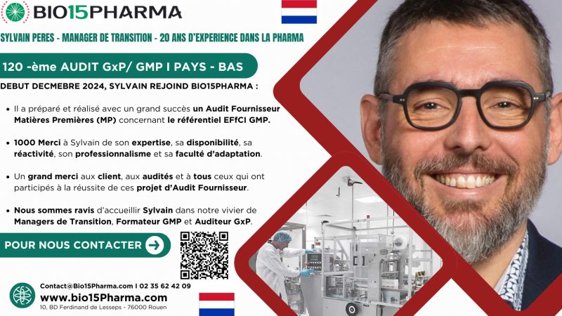120e audit fournisseur aux Pays-Bas